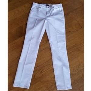 NYDJ White Skinny Jeans